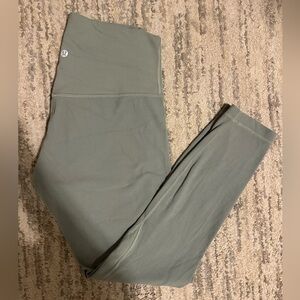 Light Green Lululemon Align Leggings